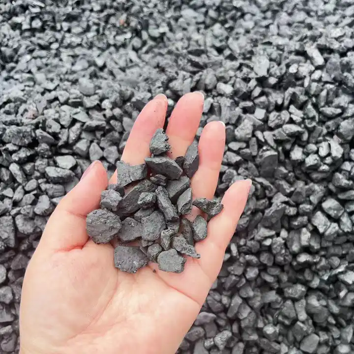 China Bulk Price Water Treatment Filter Media Anthracite Coal Granule Calcined Anthracite