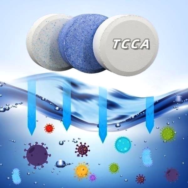 Sterileiddio Effeithlon A TCCA o Ansawdd Uchel mewn Trin Dŵr