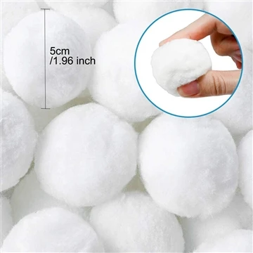Machine washing process of filter ball