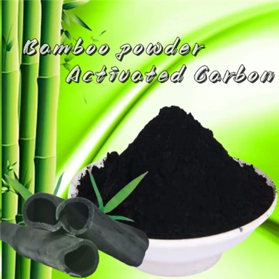 Carbon Actifedig Powdr Seiliedig ar Bambŵ Ar Gyfer Diarogleiddio Swcros neu Ddadliwio Gwastraff Trin Nwy A Dŵr