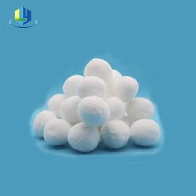 Ball Ffibr Hidlo Diwydiannol Fine Filter Ball