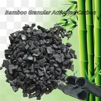 Arsugniad Hidlo Gronynnau Golosg Ansawdd Uchel Carbon Actifedig Bambŵ ar gyfer Puro Aer Dŵr