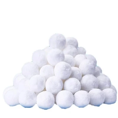 Ball hidlo ffibr polyester dadhalogi diwydiannol a deunydd hidlo tynnu olew