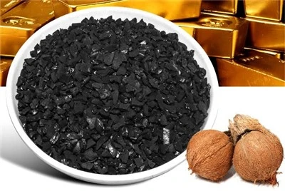 Llu arsugniad cryf cnau coco Shell activated Carbon