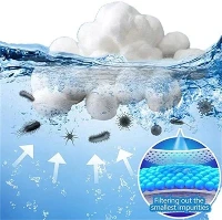Peli Hidlo Cyfryngau Pwll Hidlo Ball adlif 700g 100% Polyester Filter Balls Fiber
