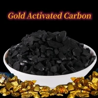 Cynnwys Lludw Isel Uchel Iodin Cnau Coco Shell Ailgylchu Aur Carbon Actifedig gronynnog