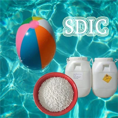 Pwll Nofio Swmp Clorin 3 modfedd Sodiwm Dichloroisocyanurate Trin Dwr gronynnog